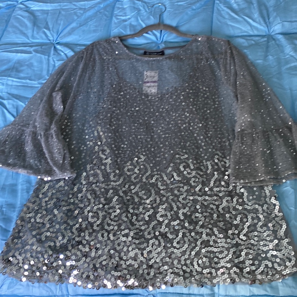 INC Sequins Top